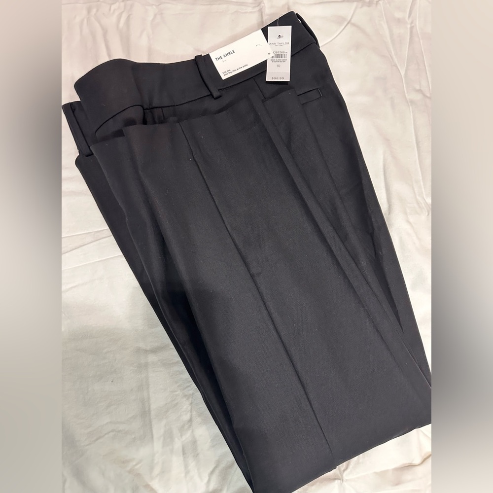Ann Taylor Factory Black Pants Size 10